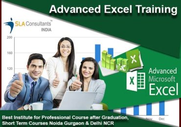Online Advanced Excel Training Course in Delhi with Best Salary Offer by SLA Consultants India