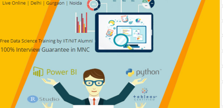 Top Data Analytics Institute in Delhi, INA, with Free R & Python Certification at SLA Institute, 100% Job Placement