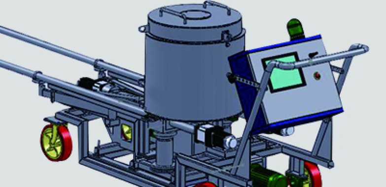 Automatic Mold Flux Feeding Machine